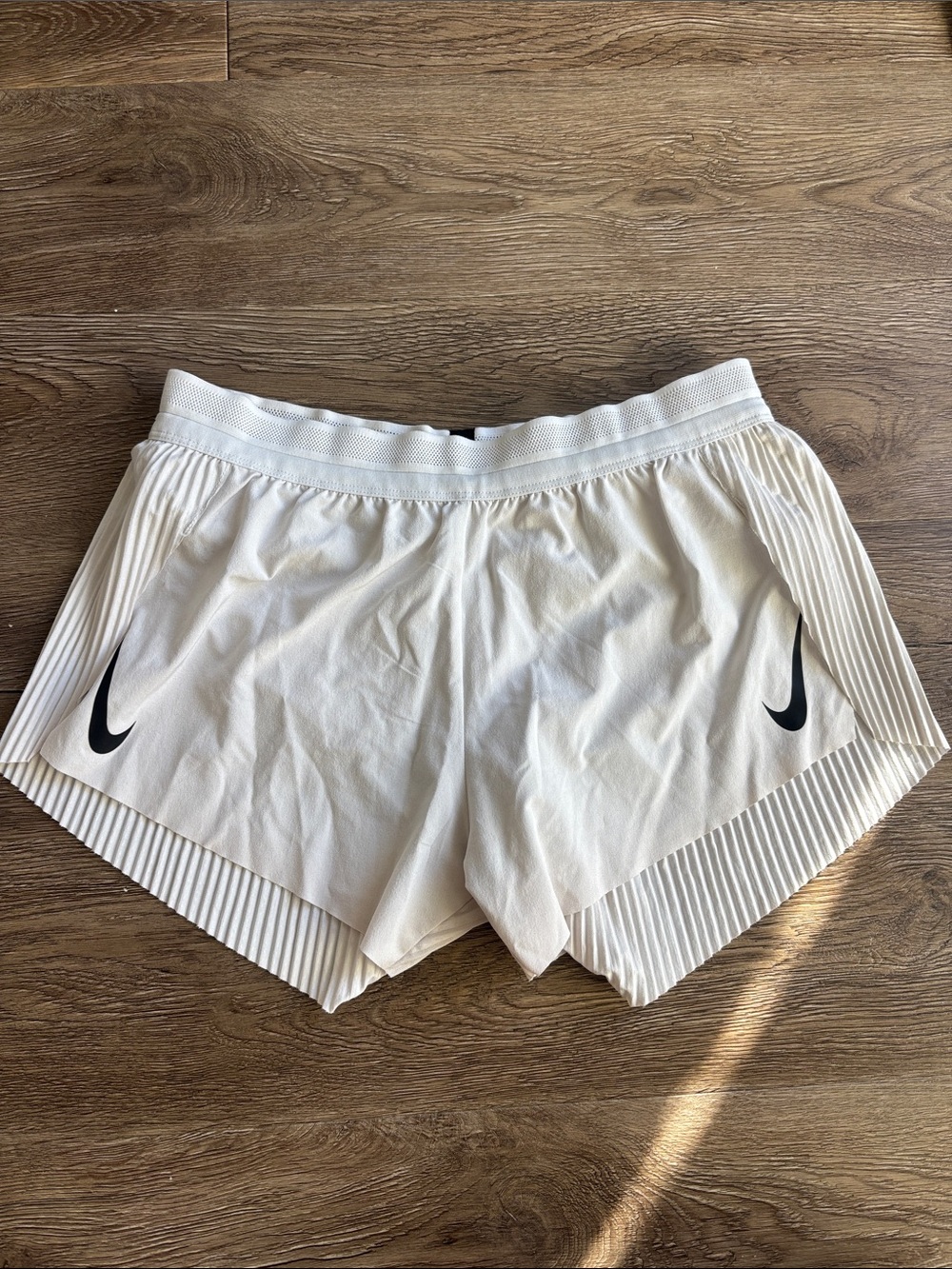 Nike White Aerofit Shorts